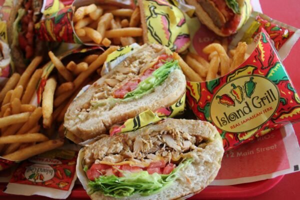 Yaad Style Sandwich Chicken & Fries