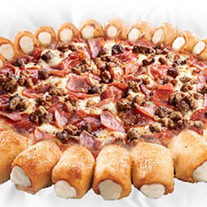 Cheesy Bites Meat Lovers Pizza