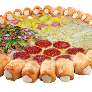 Cheesy Bites BBQ Amazing 4 Pizza