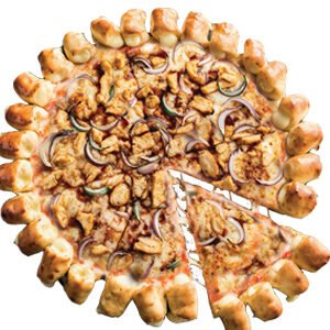Cheesy Bites BBQ Chicken Pizza